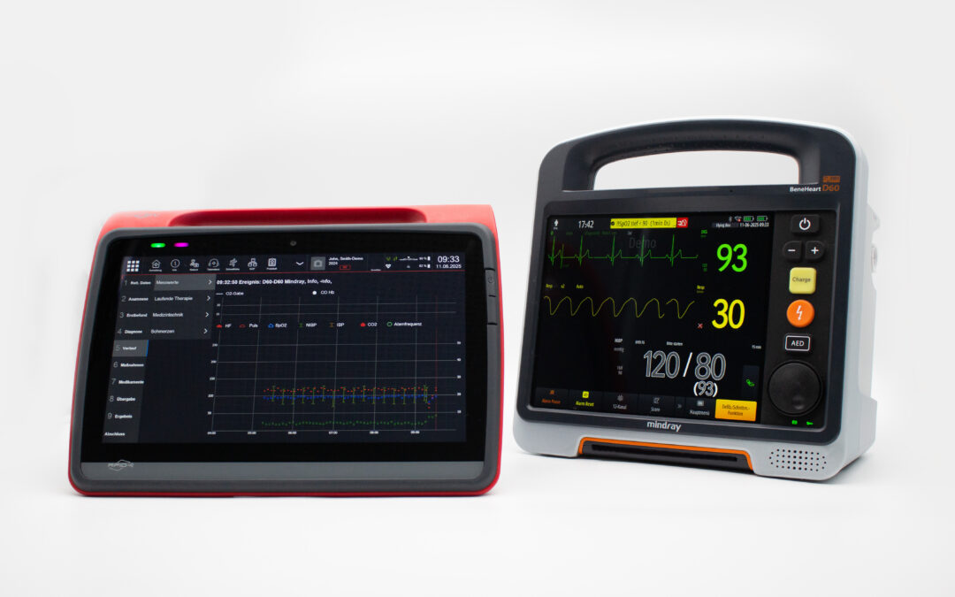 Mindray & NIDAmobile: Defibrillator-Integration auf dem nächsten Level